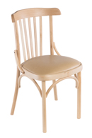 Венский стул натурального цвета(экокожа песок) арт. 831010