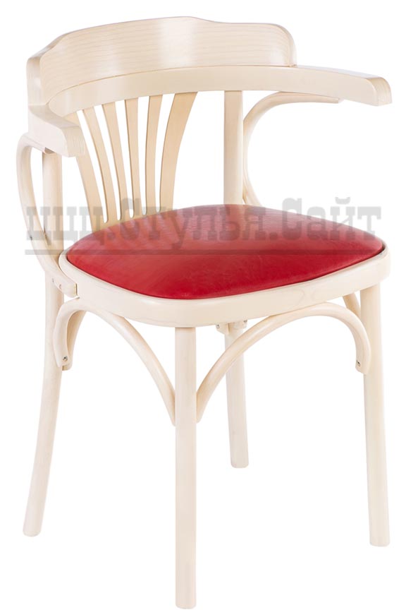 Кресло мягкое (к/з красный) арт. 702617