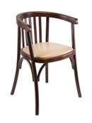 Кресло венге усиленное(кз латте) арт. 202515