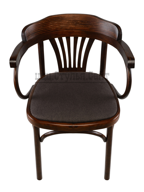 Венский стул с дугами мягкий (рогожка шоко) арт.721407