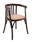 Кресло венге усиленное(рогожка-дуб) арт. 202512