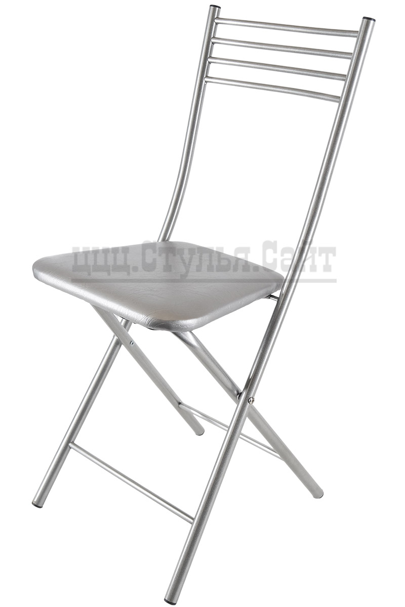 Раскладной стул серебристого цвета 422553