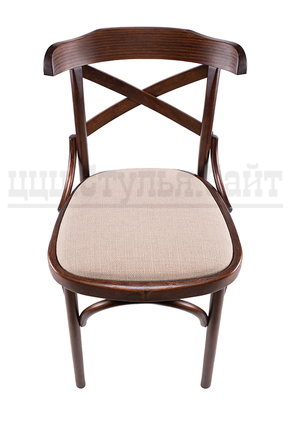 Венский стул с крестом (рогожка-дуб) арт. 841412