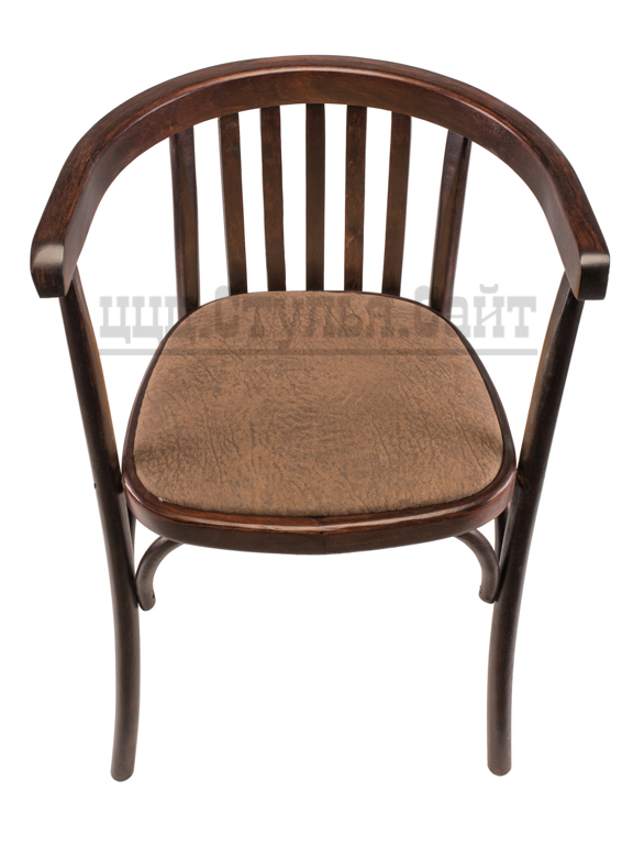 Кресло венге усиленное(экозамша-коричневая) арт. 202503