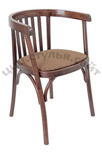 Кресло деревянное  мягкое (велюр) 201401 фото 2