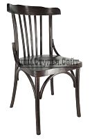 Венский темный деревянный стул 5325