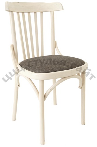 Венский мягкий выбеленный стул (рогожка хаки) арт. 832620 фото 2