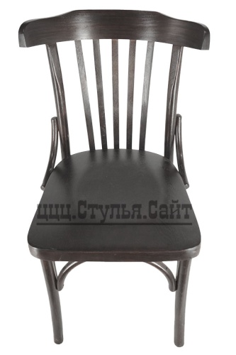 Венский темный деревянный стул 5325 фото 3