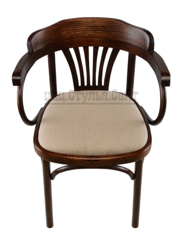 Венский стул с дугами мягкий (рогожка орех) арт.721412 фото 3