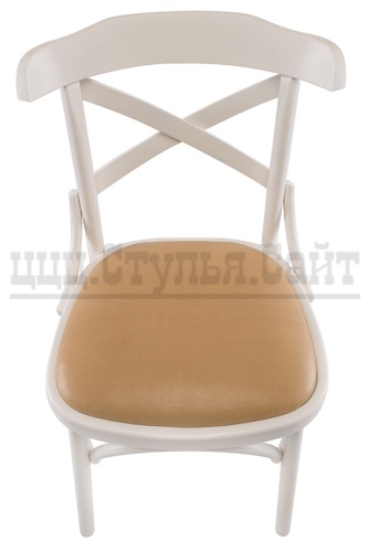 Венский мягкий эмалированный стул (экокожа-песок) арт. 842710 фото 3