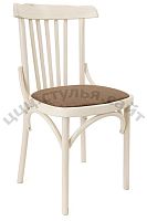 Венский мягкий выбеленный стул (велюр) арт. 832601