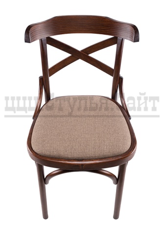 Венский стул с крестом (рогожка-орех) арт. 841409 фото 3