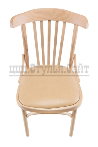 Венский стул натурального цвета(экокожа песок) арт. 831010 фото 3