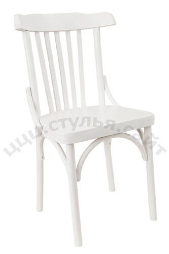Венский деревянный белый стул 5327 фото 2