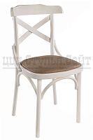 Венский эмалированный стул (рогожка-орех) арт. 842709