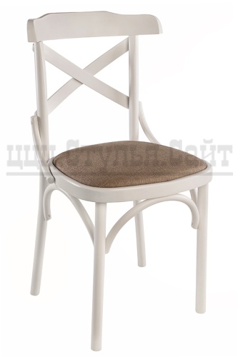 Венский эмалированный стул (рогожка-орех) арт. 842709 фото 2