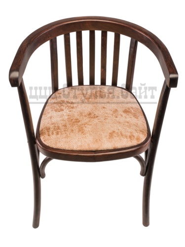 Кресло венге усиленное(экозамша-беж) арт. 202513 фото 3
