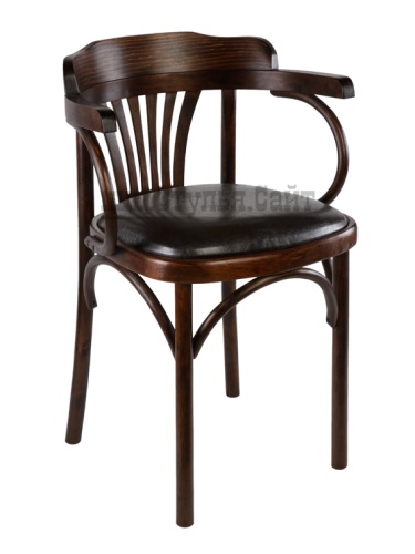 Венский стул с дугами мягкий (к/з венге) арт.721414 фото 2