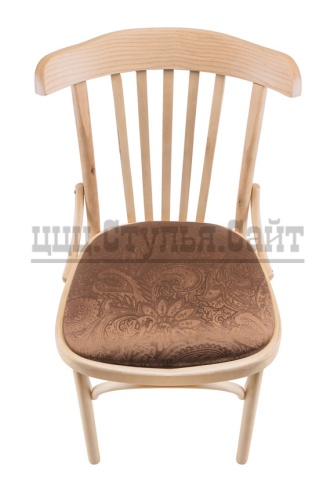 Венский стул натурального цвета(велюр медь) арт. 831001 фото 3