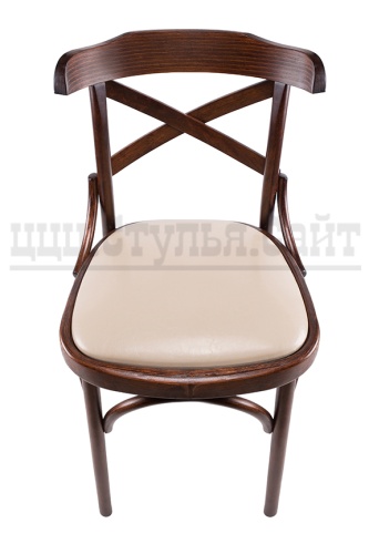 Венский стул с крестом (кожзам-латте) арт. 841415 фото 3