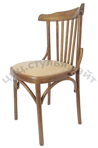 Венский стул со светлым сиденьем (экокожа песок) 831310 фото 4