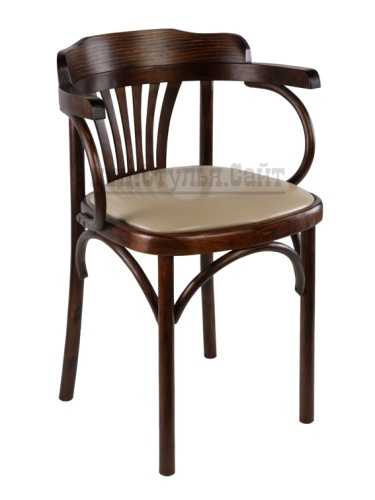 Венский стул с дугами мягкий (к/з латте) арт.721415 фото 2