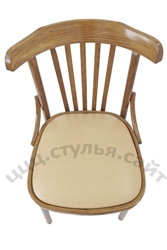 Венский стул со светлым сиденьем (экокожа песок) 831310 фото 3