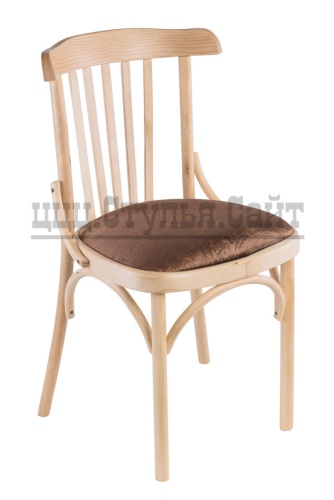 Венский стул натурального цвета(велюр медь) арт. 831001 фото 2