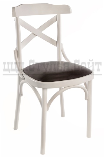 Венский эмалированный стул (к/з венге) арт. 842714 фото 2