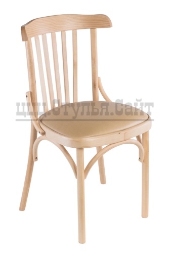 Венский стул натурального цвета(экокожа песок) арт. 831010 фото 2