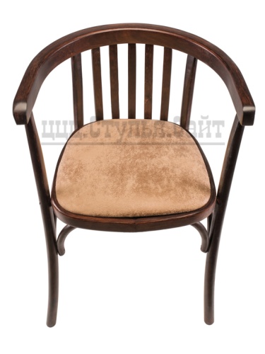 Кресло венге усиленное(экозамша-орех) арт. 202516 фото 3