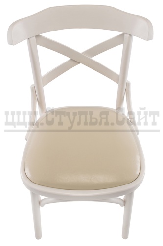 Венский эмалированный стул (к/з-крем) арт. 842705 фото 3