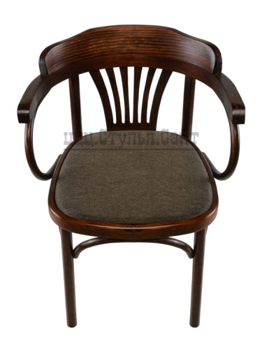 Венский стул с дугами мягкий (рогожка хаки) арт.721420 фото 3