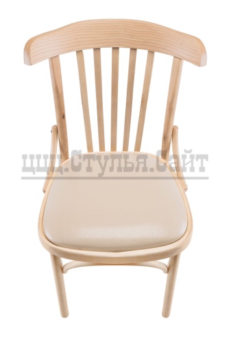 Венский стул натурального цвета(к/з латте) арт. 831015 фото 3