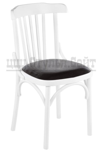 Венский мягкий белый стул (к/з венге) арт. 832714 фото 2