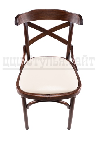 Венский стул с крестом (кожзам-кремовый) арт. 841405 фото 3