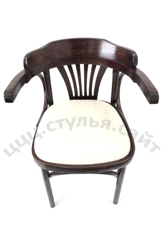 Кресло венское венге мягкое кожзам крем 702505 фото 3