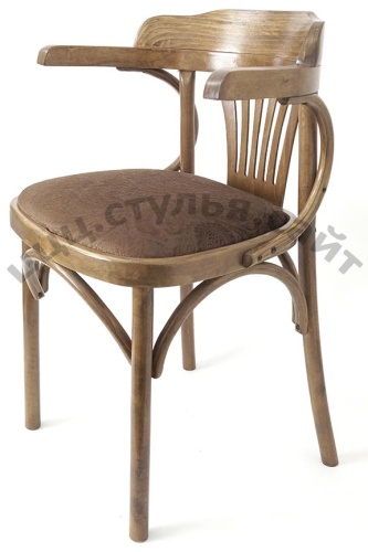 Кресло венское мягкое велюр коричневый 701301 фото 4