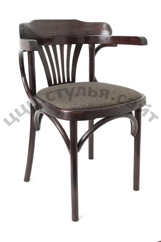Кресло венское венге мягкое рогожка хаки 702520 фото 2