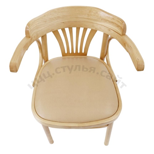 Кресло-стул венский экокожа песок 701110 фото 3