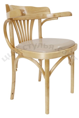 Венское кресло с мягким сиденьем кожзам латте 701115 фото 4