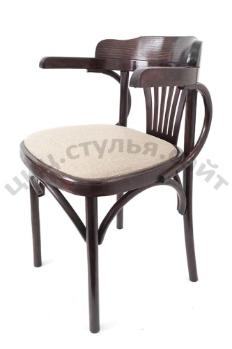 Кресло венское венге мягкое рогожка дуб 702512 фото 4