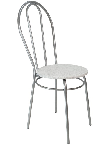 Венский металлический стул бело-серый 451551 фото 2
